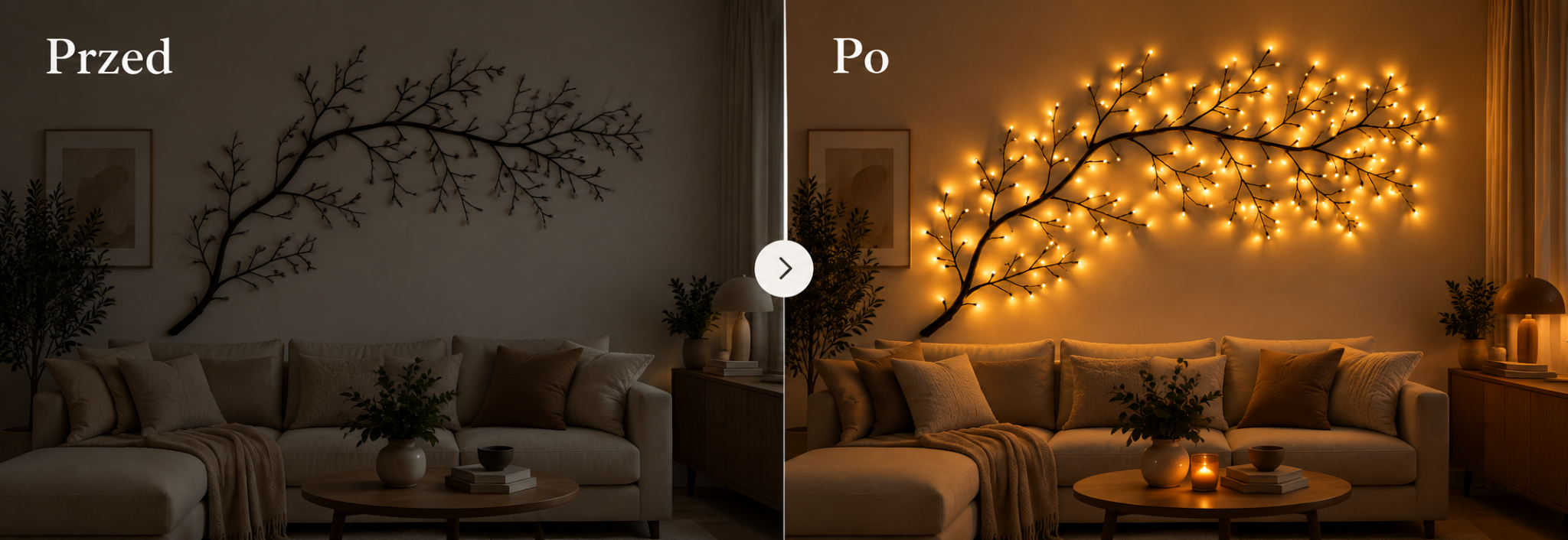 Wiadomości klientów o drzewku LED